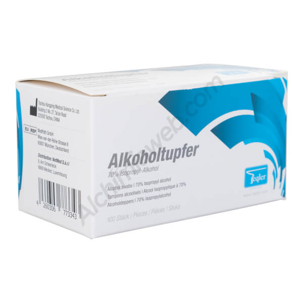 Lingettes alcoolisées