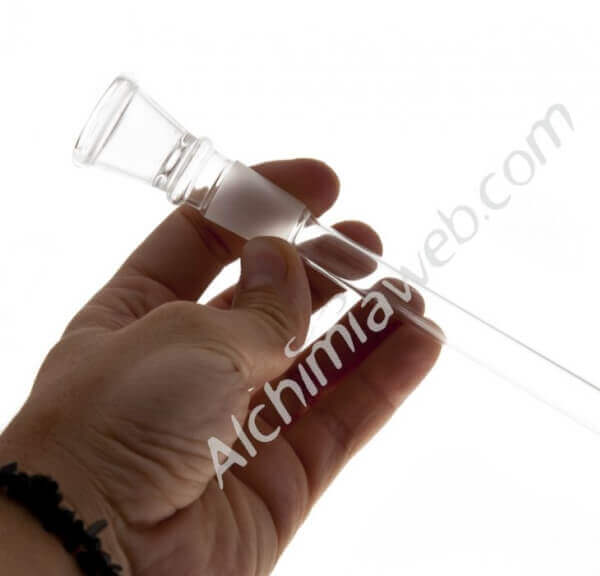 Adaptateur bong 15cm + douille 18mm