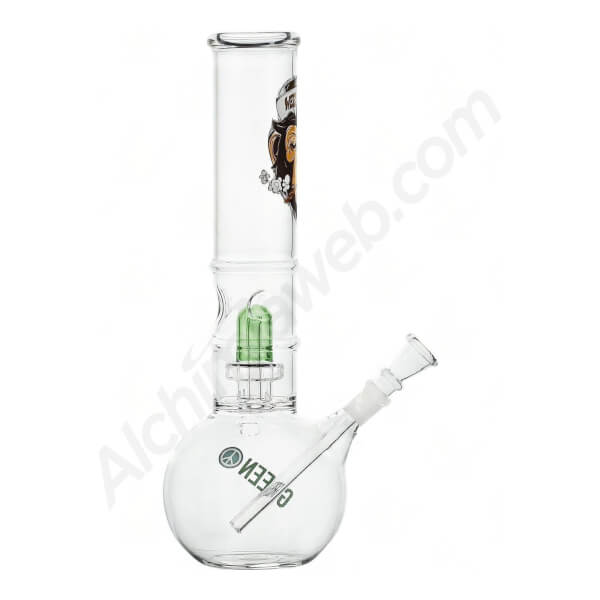Bong Greenline Monkey Percolator