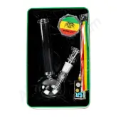 Set de mini bong con grinder y pipa Breit