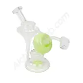 Black Leaf Öl-Bong mit Perkolator
