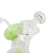 Black Leaf Öl-Bong mit Perkolator