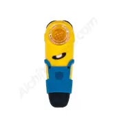 Pipe en silicone avec bol en verre