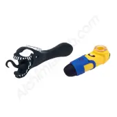 Silicone Pipe with Glass Bowl
