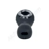 Pipa de silicona con bowl de cristal