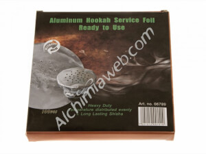 Papier en aluminium perforé pour shisha 