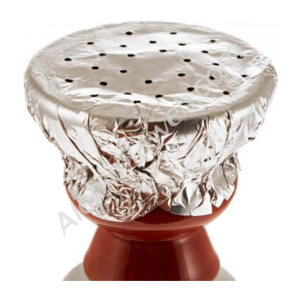Papier en aluminium perforé pour shisha 