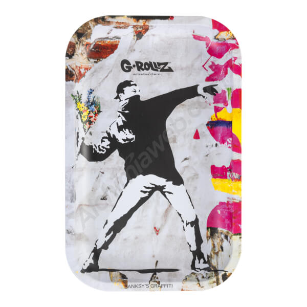 Bansky Flower Thrower Tray - G-Rollz