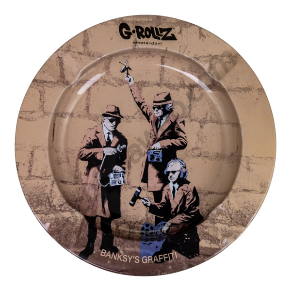 Cenicero Banksy Spy Booth de G-Rollz