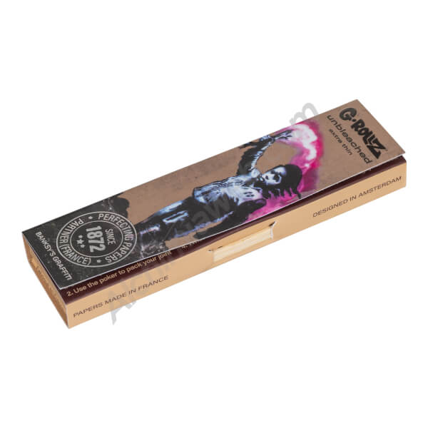 Banksy - The Migrant Child-  K-Size Rolling Paper by G-Rollz