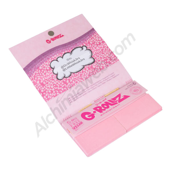 Papel de liar King Slim G-Rollz Dr. Whisk3rz Tips+Tray
