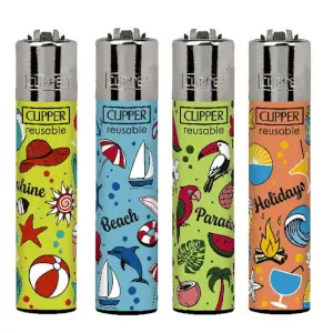 Mechero Clipper Clásico Recargable