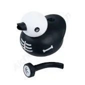 Bang en silicone Piecemaker Kwack Noir