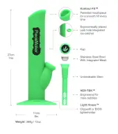 Pipe à eau en silicone Kermit – Piecemaker