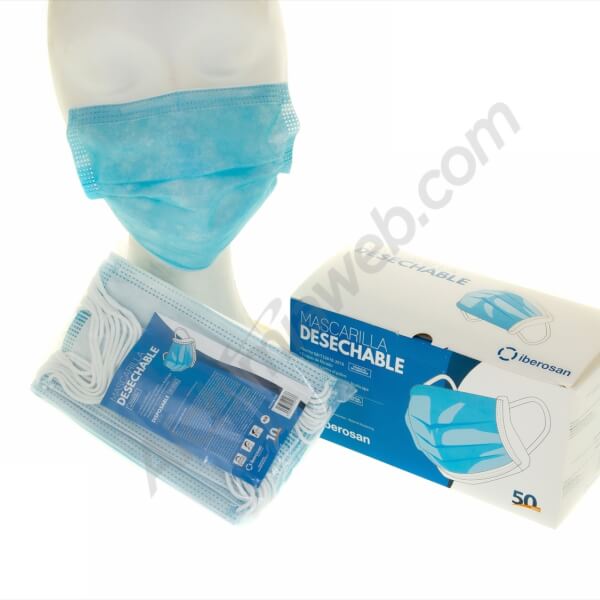 3 layers disposable face mask