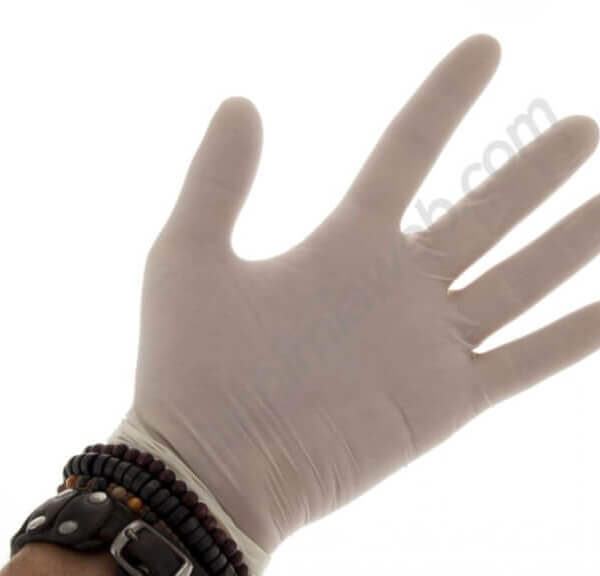 Guantes de látex esterilizados