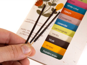 Mini-Incense range Jardin Nature 15 fragrances