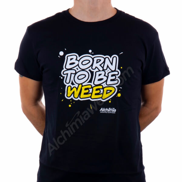 T-shirt Alchimia Born to be Weed