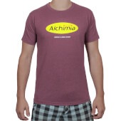 Alchimia Vintage Maroon Marbling T-shirt