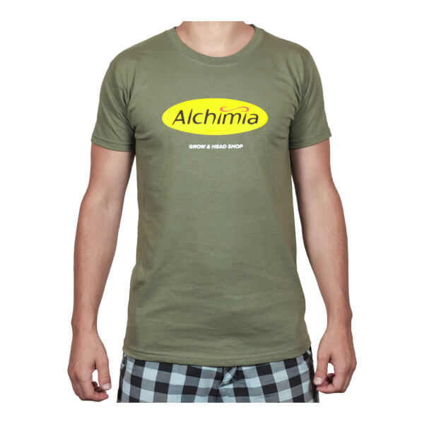 Camiseta Alchimia Vintage Oliva Clásico