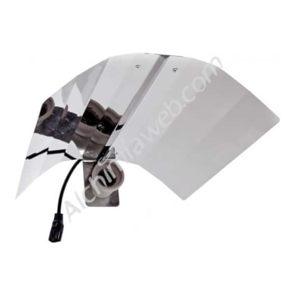 Reflector with lamp holder - smooth - 50 cm - 400/600 w