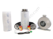 Kit extracción aire Alchimia 150/630m3