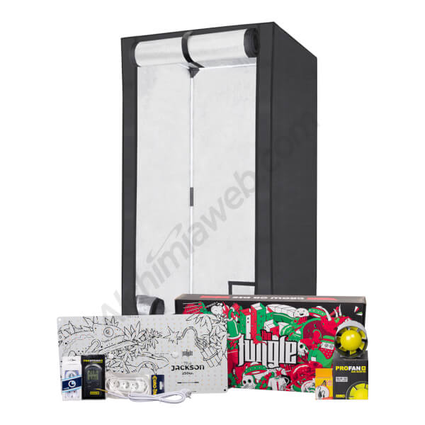 KIT de cultivo económico LED con armario 100x100