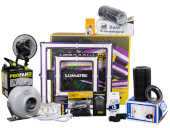 Kit básico con LED para espacios de 80 x 80 cm