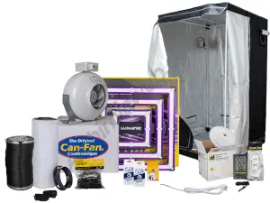 Basic Growkit mit LED für Grow Box 120 cm x 120 cm