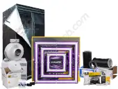 Basic LED grow kit with grow tent 80 cm x 80 cm