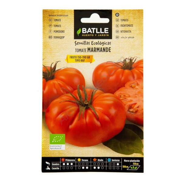Graines écologiques de Tomate Marmande de Batlle