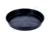 Round Black Plate