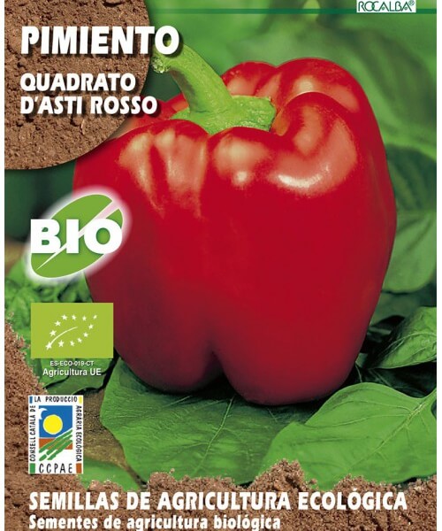 Pimiento Quadrato d'Asti Rosso Bio de Rocalba