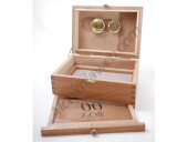 0-0 BOX - Wood Box with sieve