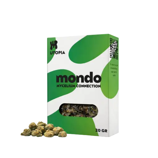 A package of Utopia truffles