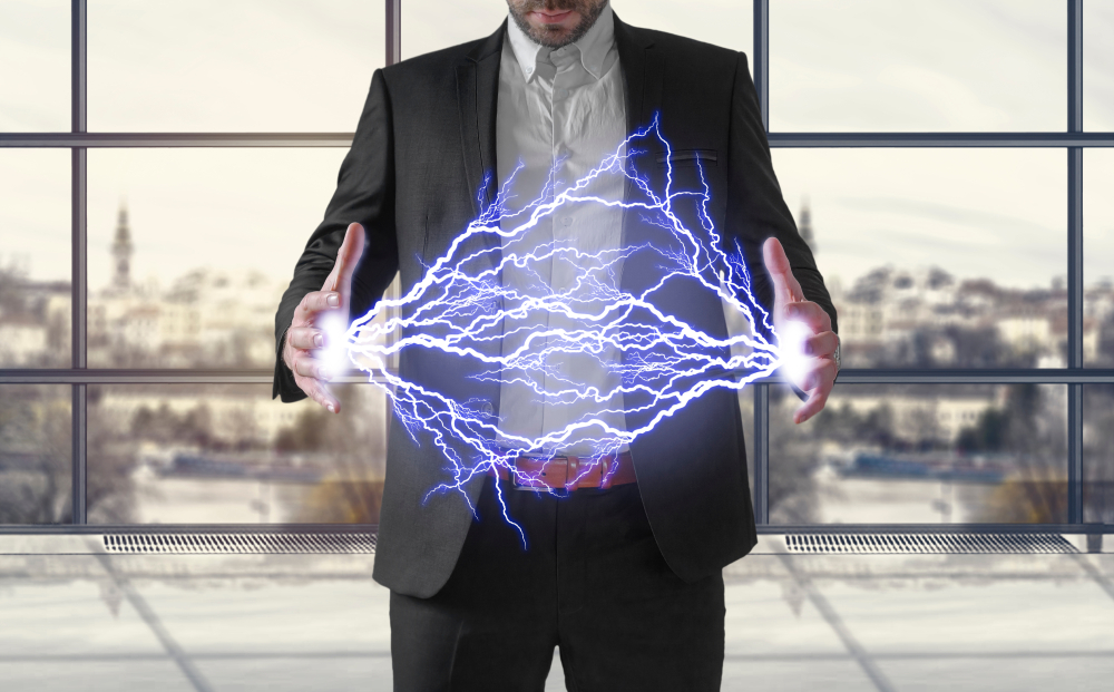 Der triboelektrische Effekt, auch bekannt als statische Elektrizit&auml;t