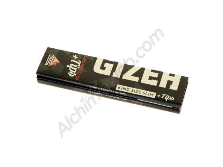 Gizeh Black King Size Slim + Tips