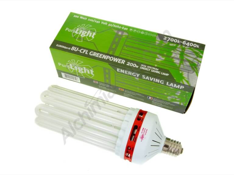 Elektrox 200-w 200-watt Dual puissance d'2100k floraison esl CFL plantes Lampe