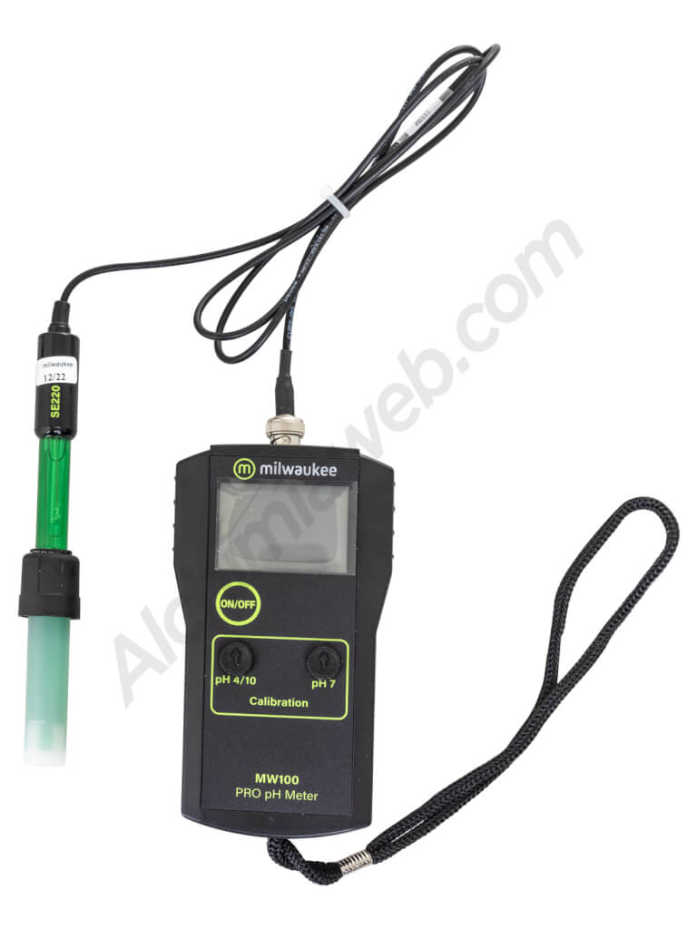 Testeur pH avec sonde MW100 milwaukee