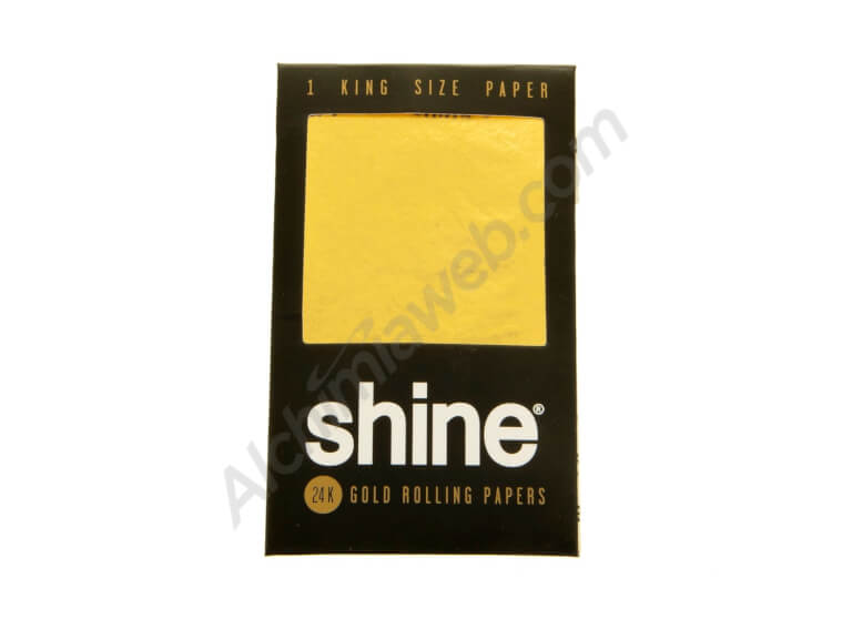 Papel de liar de oro 24K de Shine
