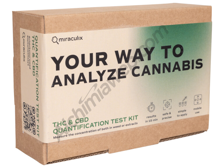 Test de THC-CBD Miraculix QTest