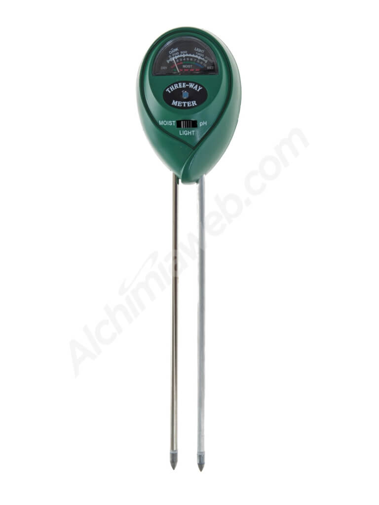 Tester para macetas Rapitest (PH, LUX, Humedad)