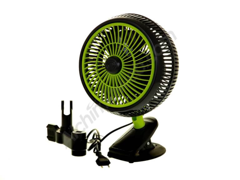 Clip Fan 15cm Pure Factory - ventilateur à pince - Jardins Alternatifs