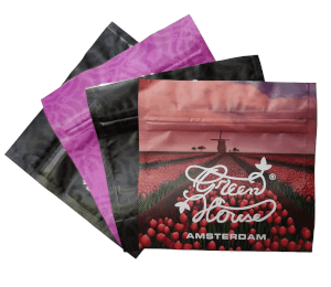 4 Bolsas Zip Metalizadas de Green House Seeds