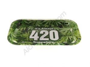 420 Raucher Tablett
