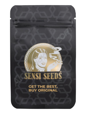 Sensi Seeds Heißversiegelter Metallbeutel mit Reißverschluss (10