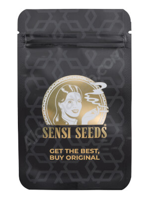 Sensi Seeds Heat-sealed Metallic Bag with Zip (10x16cm)