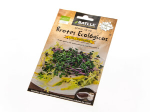 Organic Red cabbage Sprouts - Batlle 