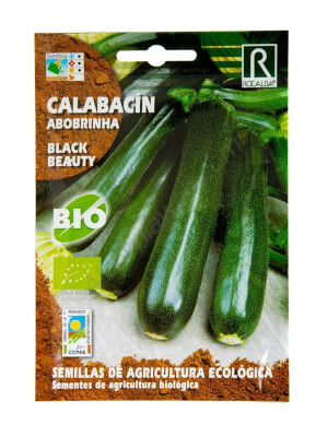 Calabacín Black Beauty Eco de Rocalba