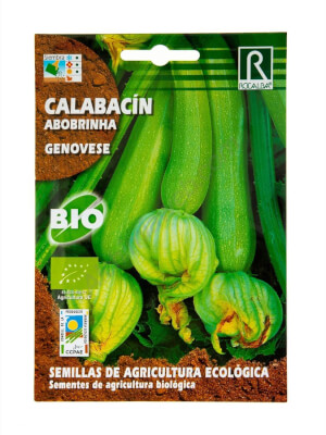 Rocalba Organic Genovese Courgette Seeds
